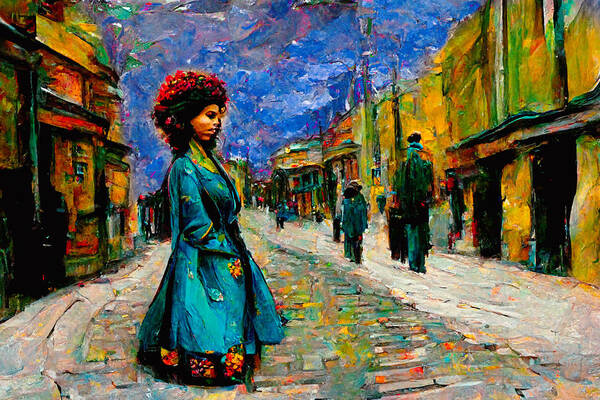 Vincent Van Gogh Art Print featuring the digital art Van Gogh #8 by Craig Boehman