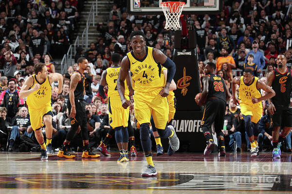 Victor Oladipo Art Print featuring the photograph Victor Oladipo by Nathaniel S. Butler