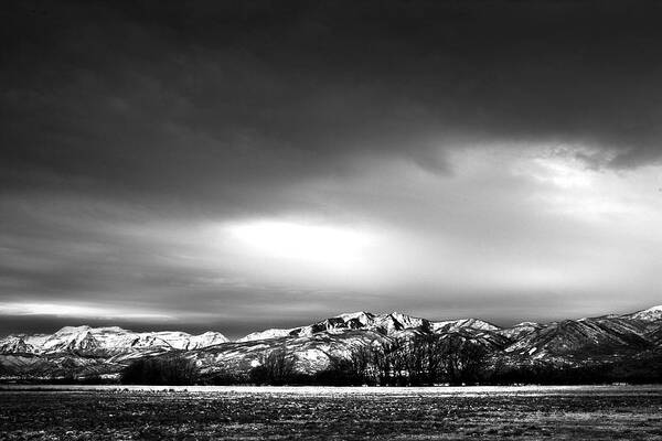 Utah Art Print featuring the photograph Wasatch Mountains 1 by Mark Gomez