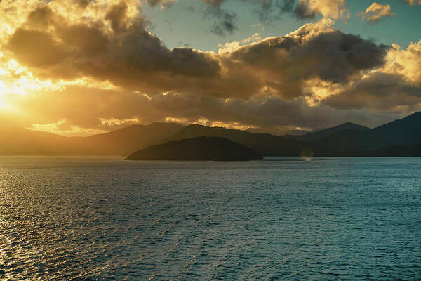 Marlborough Sound Art Print featuring the photograph Weatherbreak RDX by Nisah Cheatham