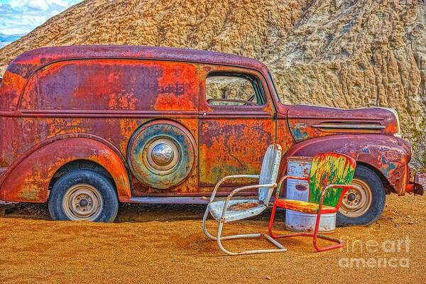  Art Print featuring the photograph Where We Stop Along The Way by Rodney Lee Williams