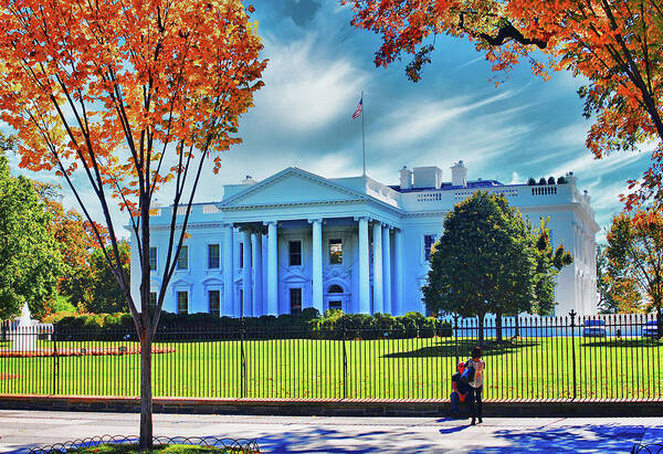 White House Art Print featuring the photograph White House, November 2012 by Bill Jonscher
