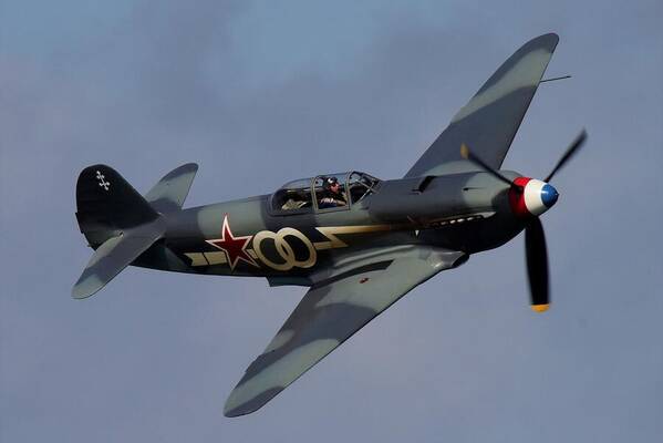 Ww2 Art Print featuring the photograph Yak 3 by Neil R Finlay