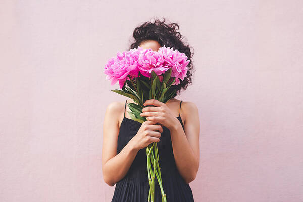 Cool Attitude Art Print featuring the photograph You don't need someone else to buy you flowers! by Moyo Studio
