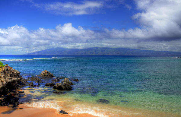 Kapalua Art Print featuring the photograph Kapalua Bay #3 by Kelly Wade