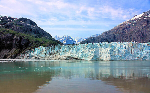 Margerie Glacier Art Print featuring the photograph Margerie Glacier #1 by Kristin Elmquist