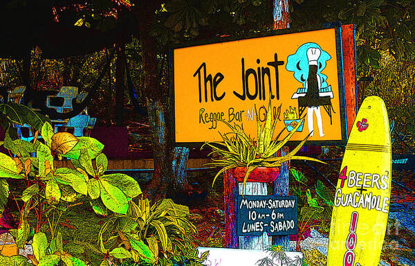 Keri West. K West Studio Art Print featuring the photograph The Joint #1 by Keri West