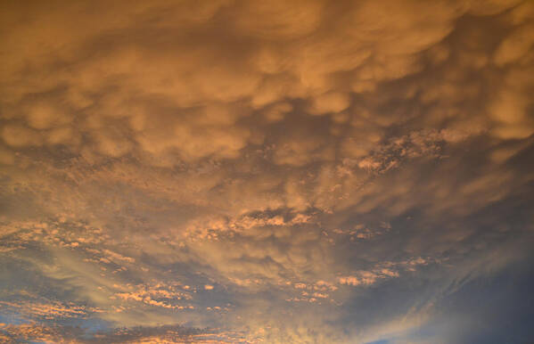 Summer Art Print featuring the photograph July 19-2013 Sunset Sky #2 by Lyle Crump