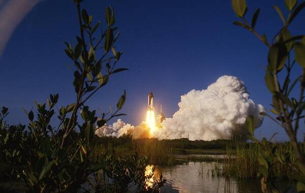 Retro Images Archive Art Print featuring the photograph Space Shuttle Challenger #20 by Retro Images Archive