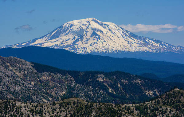 Mount Art Print featuring the photograph Mount Adams by Tikvah's Hope