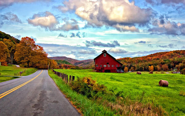 West Virginia Art Print featuring the photograph Ah...West Virginia painted by Steve Harrington