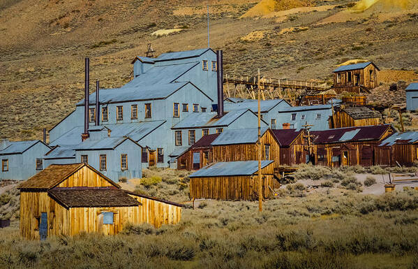 Bodie State Monument Art Print featuring the photograph Bodie by Janis Knight