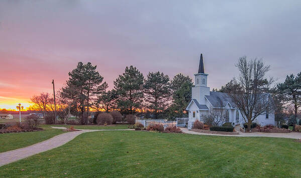 Sycamore Art Print featuring the photograph Chapel in the Pines by Jason Borg