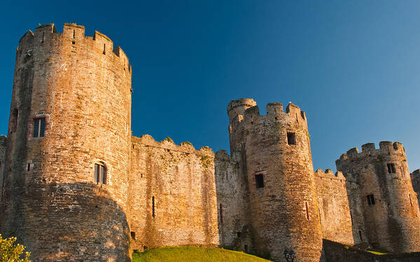 Conwy Art Print featuring the photograph Conwy Castle by David Ross