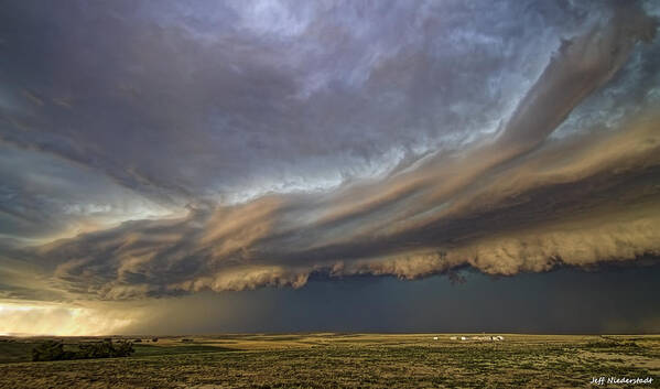 Rain Art Print featuring the photograph Dangerous beauty by Jeff Niederstadt