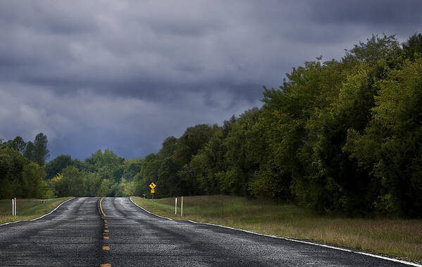 Road Art Print featuring the photograph Down the Road by Mark McKinney