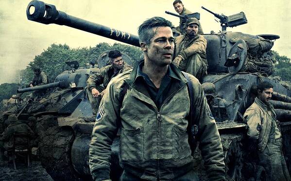 Fury Art Print featuring the photograph Fury by Movie Poster Prints