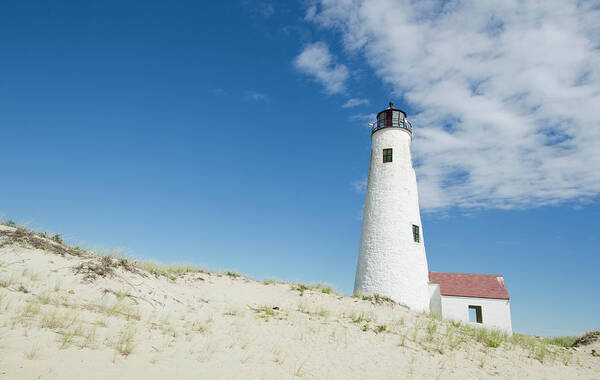 Tranquility Art Print featuring the photograph Great Point Lighthouse, Nantucket by Nine Ok