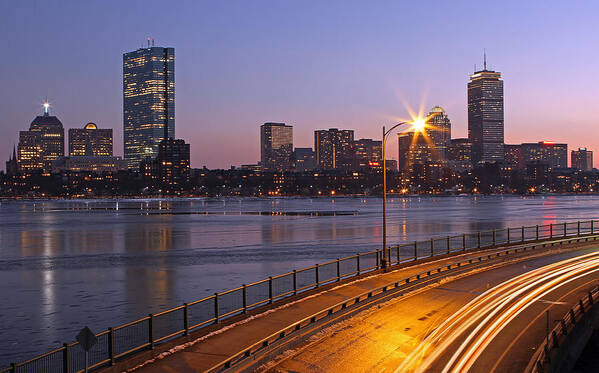 Boston Art Print featuring the photograph Hancock and Pru by Juergen Roth