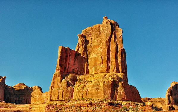 Arches Art Print featuring the photograph Have A Seat - Arches National Park - Moab - Utah by Bruce Friedman