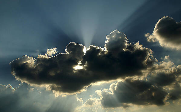 Clouds Art Print featuring the photograph Heavenly by Chauncy Holmes