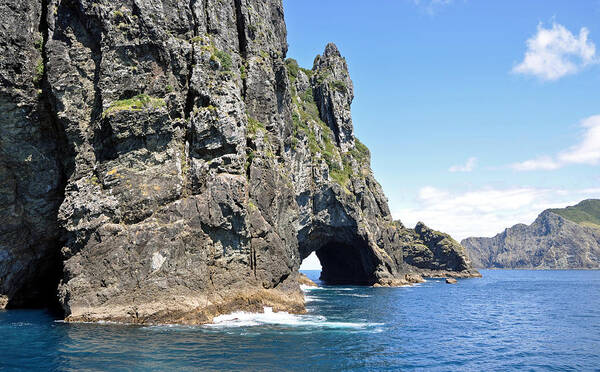 Scenics Art Print featuring the photograph Hole In The Rock by Steve Clancy Photography