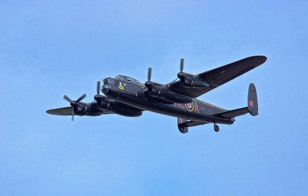 Lancaster Art Print featuring the photograph Lancaster Bomber by Scott Carruthers