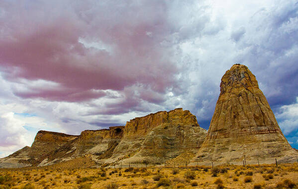 Utah Art Print featuring the photograph Majestic by Rochelle Berman
