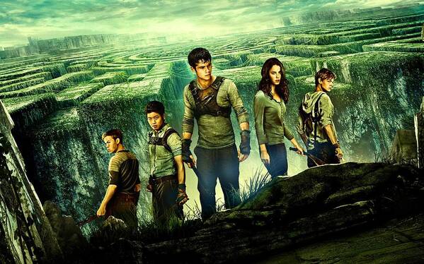 The Maze Runner Art Print featuring the painting Maze Runner 6 by Movie Poster Prints
