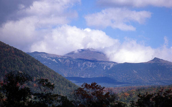 Mountain Art Print featuring the photograph Mount Washington by Skip Willits