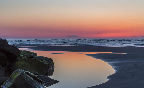 Seascape Art Print featuring the photograph New Morning by Charles Aitken