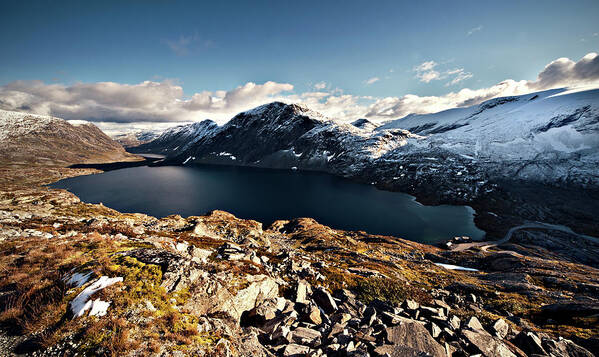 Tranquility Art Print featuring the photograph Norway by Stefano Pizzini - Www.stefanopizzini.com