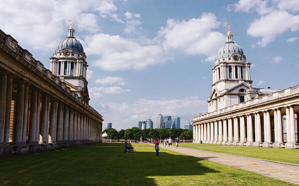 London Art Print featuring the photograph Old Royal Navy College Greenwich by Nicky Jameson