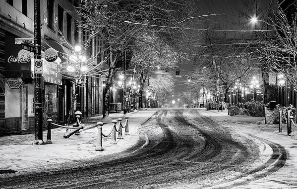 Gastown Art Print featuring the photograph Powell and Carrall Street in Gastown by Alexis Birkill