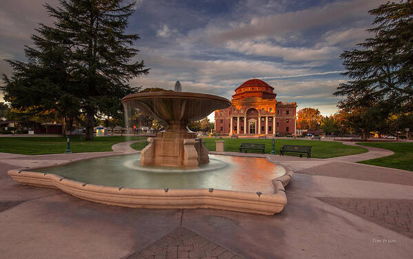 Paso Robles Art Print featuring the photograph Pride of the City by Tim Bryan