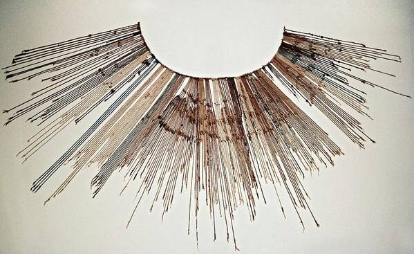 History Art Print featuring the photograph Quipu by Tony Camacho/science Photo Library
