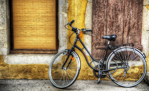 Bike Art Print featuring the photograph Resting Bike by Andrew Dickman