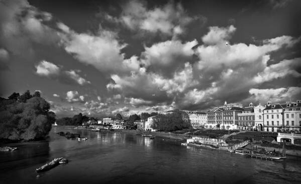 Greeting Card Art Print featuring the photograph Richmond Riverside by Maj Seda