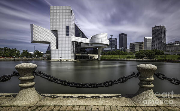 Rock & Roll Art Print featuring the photograph Rock and Roll Hall of Fame by James Dean