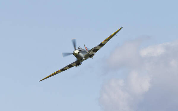 Spitfire Art Print featuring the photograph Spitfire by Maj Seda