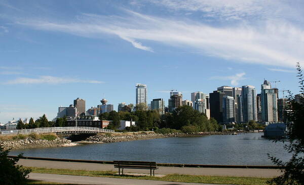Vancouver Art Print featuring the photograph Vancouver Skyline by Betty-Anne McDonald