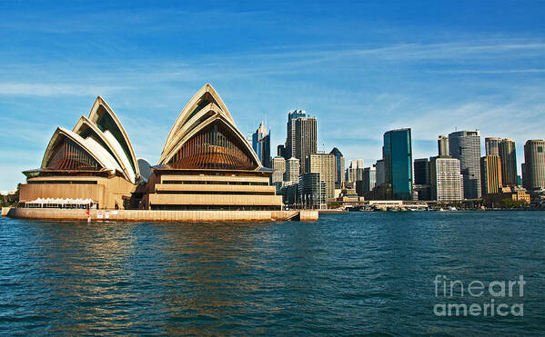 Photograph Art Print featuring the photograph Welcome to Sydney by Bob and Nancy Kendrick