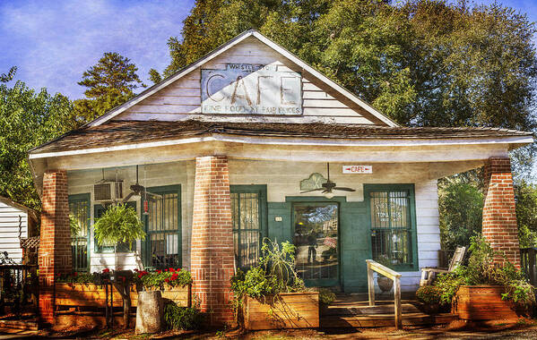 Whistle Stop Cafe Art Print featuring the photograph Whistle Stop Cafe by Mark Andrew Thomas