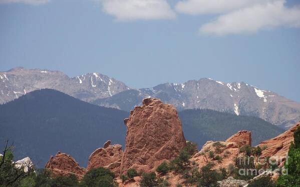 Colorado Art Print featuring the photograph Garden of The Gods by Michelle Welles