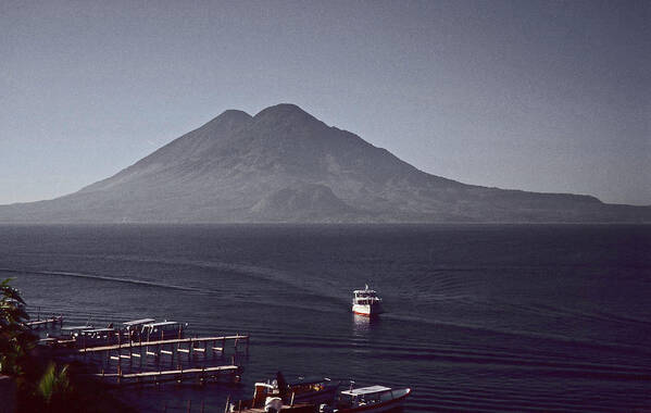 Central America Art Print featuring the photograph Lago de Atitlan - Guatemala by Juergen Weiss