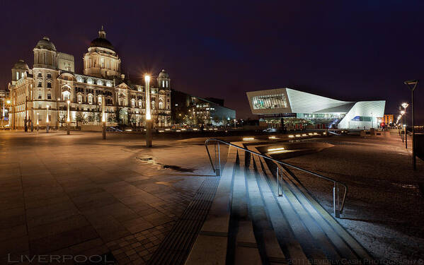 Liverpool Art Print featuring the photograph Liverpool - the old and the new by B Cash