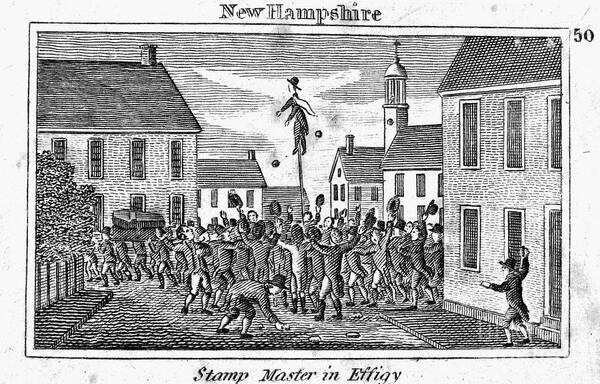 1765 Art Print featuring the photograph Stamp Act: Protest, 1765 by Granger