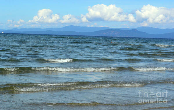 Ocean Art Print featuring the photograph The Tide was High by Traci Cottingham