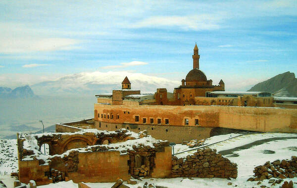 Turkish Fortress Art Print featuring the photograph Turkish Fortress by Lou Ann Bagnall