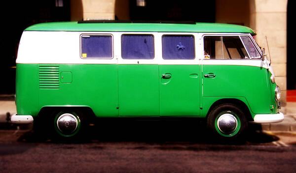 Vw Camper Van Art Print featuring the photograph VW Camper Van by David Harding